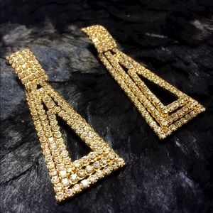 Jimmy Crystal New York Swarovski Crystal Earrings